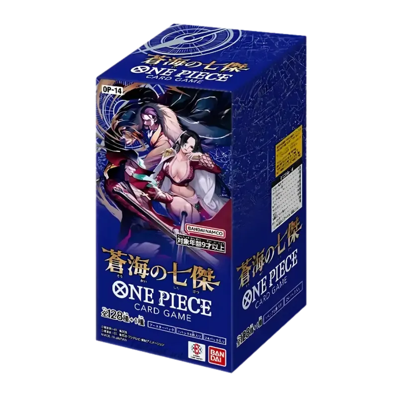 OP14 THE AZURE SEA'S SEVEN - BOX 24 BUSTE  (JAP)