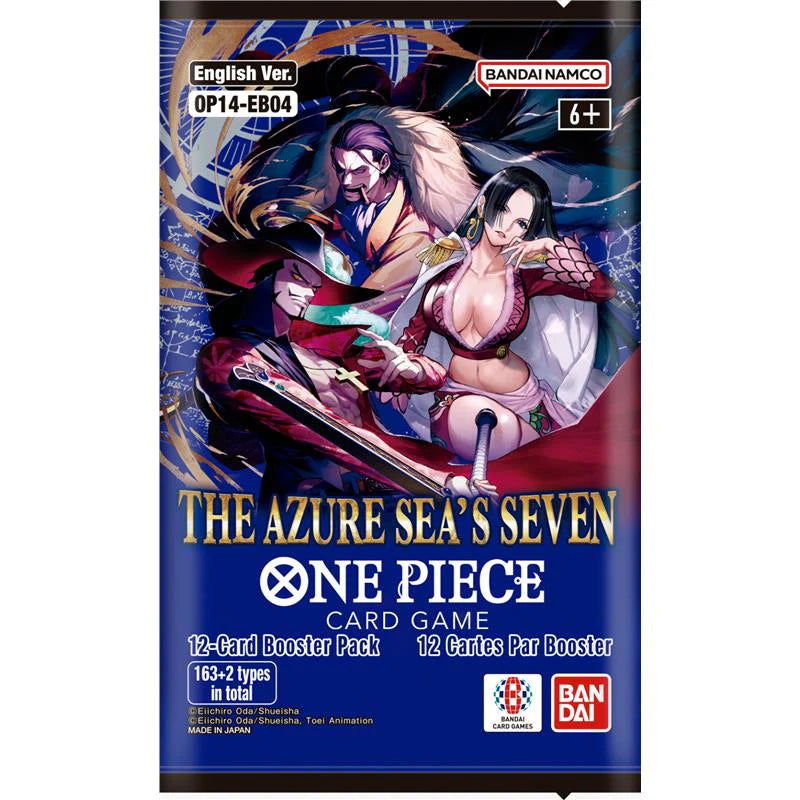 OP14 THE AZURE SEA'SEVEN - BUSTA 6 CARTE (JAP)